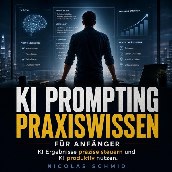 KI-Prompting: Praxiswissen für Anfänger — audiobook cover